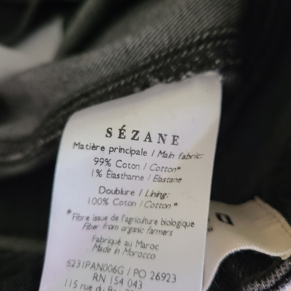 Sezane Le Slim Parfait Jeans - Picture 8 of 9